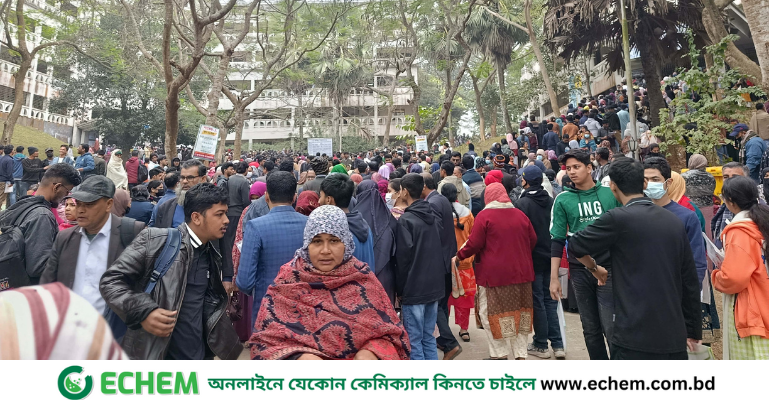 কুবিতে জবির ‘এ’ ইউনিটের ভর্তি পরীক্ষা অনুষ্ঠিত