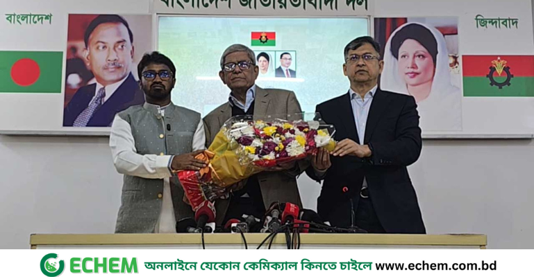 বিএনপিতে যোগ দিলেন গণঅধিকার পরিষদের রাশেদ খাঁন