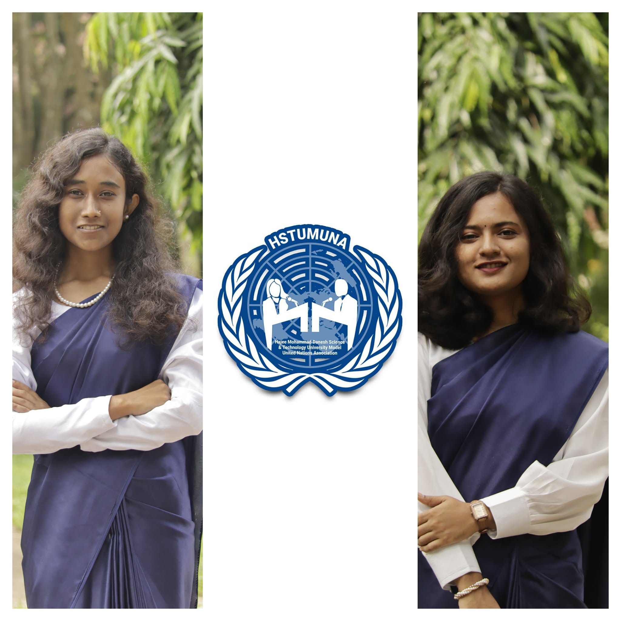 হাবিপ্রবি ছায়া জাতিসংঘের নেতৃত্বে নাবিলা-ফারিশতা-সাগর