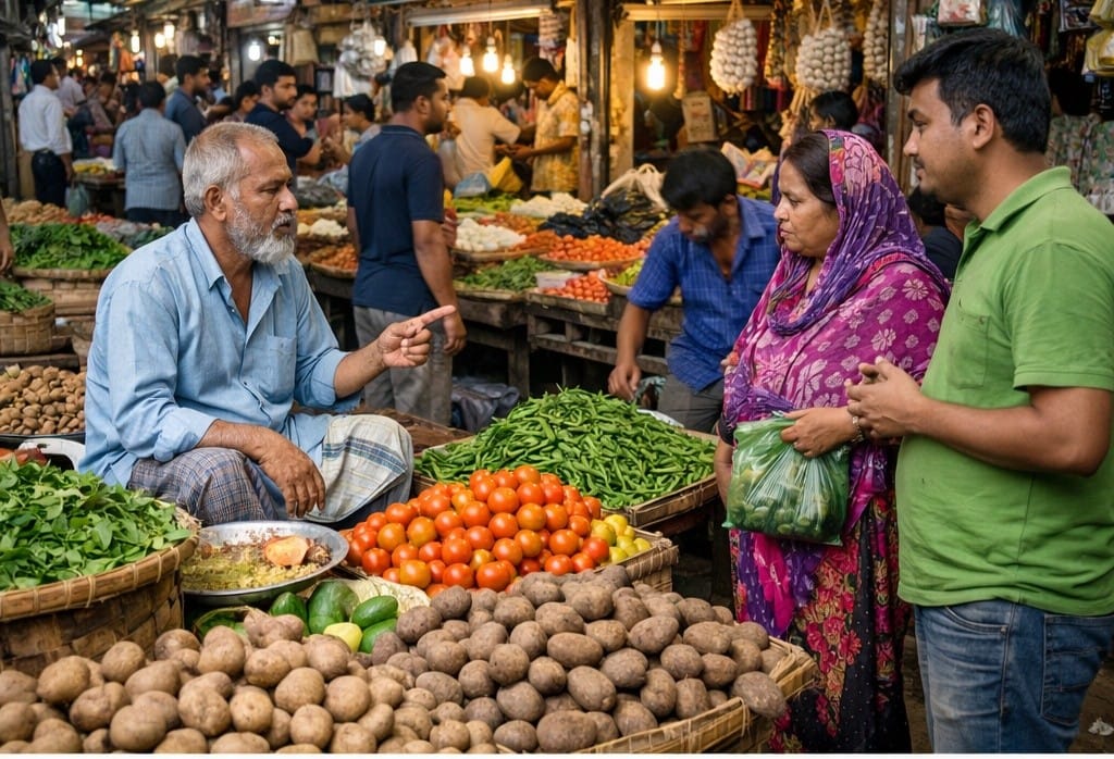 দ্রব্যমূল্যের চাপ, ভেজাল আতঙ্ক: রংপুরের বাজারে নিত্যদিনের লড়াই