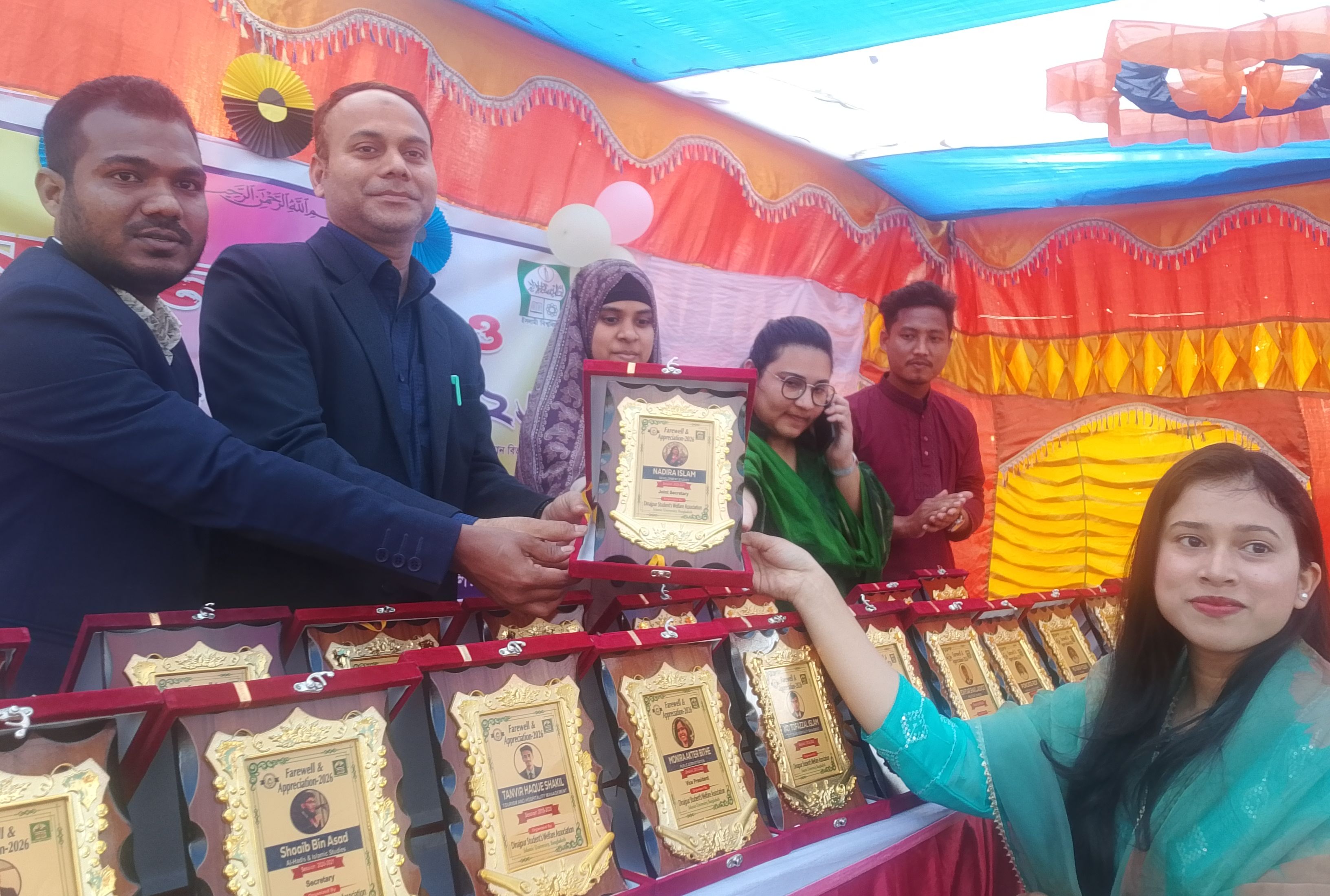 ইবির দিনাজপুর জেলা ছাত্রকল্যাণ সমিতির নবীন বরণ ও প্রবীণ বিদায়