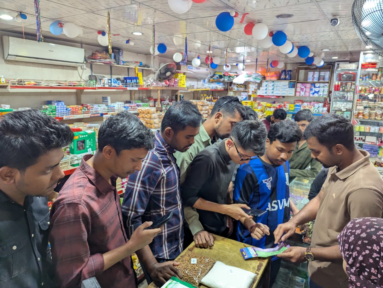 শেকৃবিতে বাজারে পণ্যের ন্যায্যমূল্য নিশ্চিত করতে ছাত্রদলের উদ্যোগ