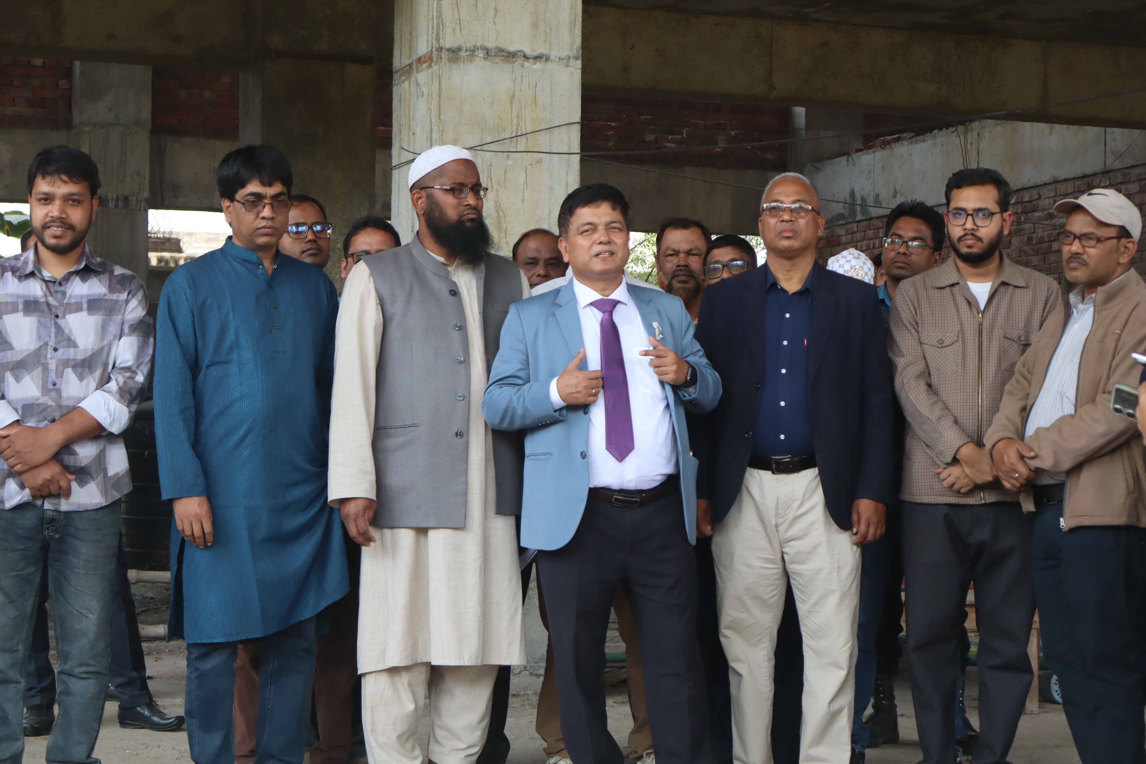 পুনরায় চালু হলো বেরোবির ছাত্রী হল ও রিসার্চ ইনস্টিটিউট নির্মাণকাজ