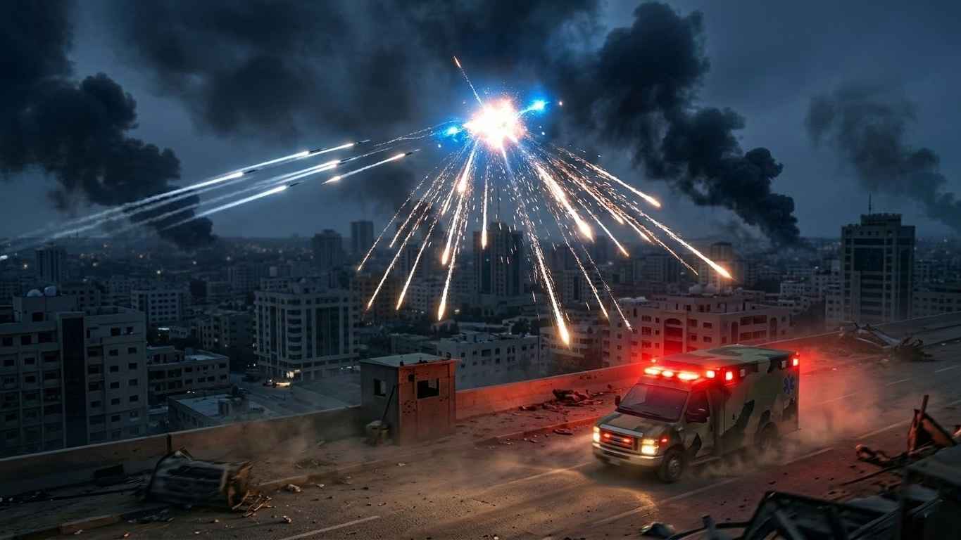 ইসরায়েলে আঘাত হানল ইরানের শক্তিশালী ‘ক্লাস্টার’ মিসাইল