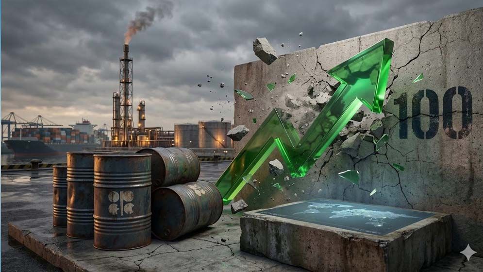 আবার ১০০ ডলার ছাড়াল তেলের দাম