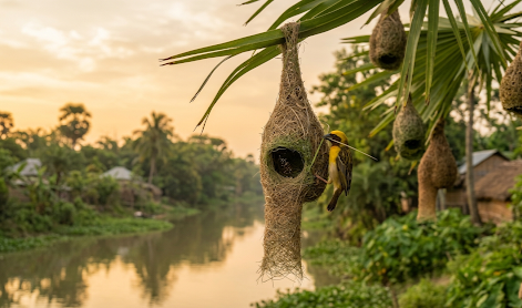 বাবুই পাখির স্থাপত্যশিল্প: প্রকৃতি আমাদের কী শেখায়?