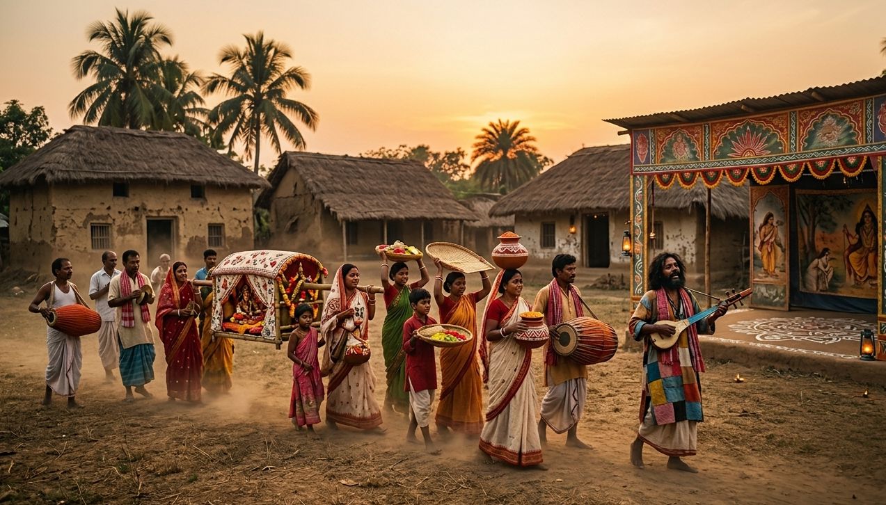 গ্রাম বাংলার হারিয়ে যাওয়া লোকজ উৎসব