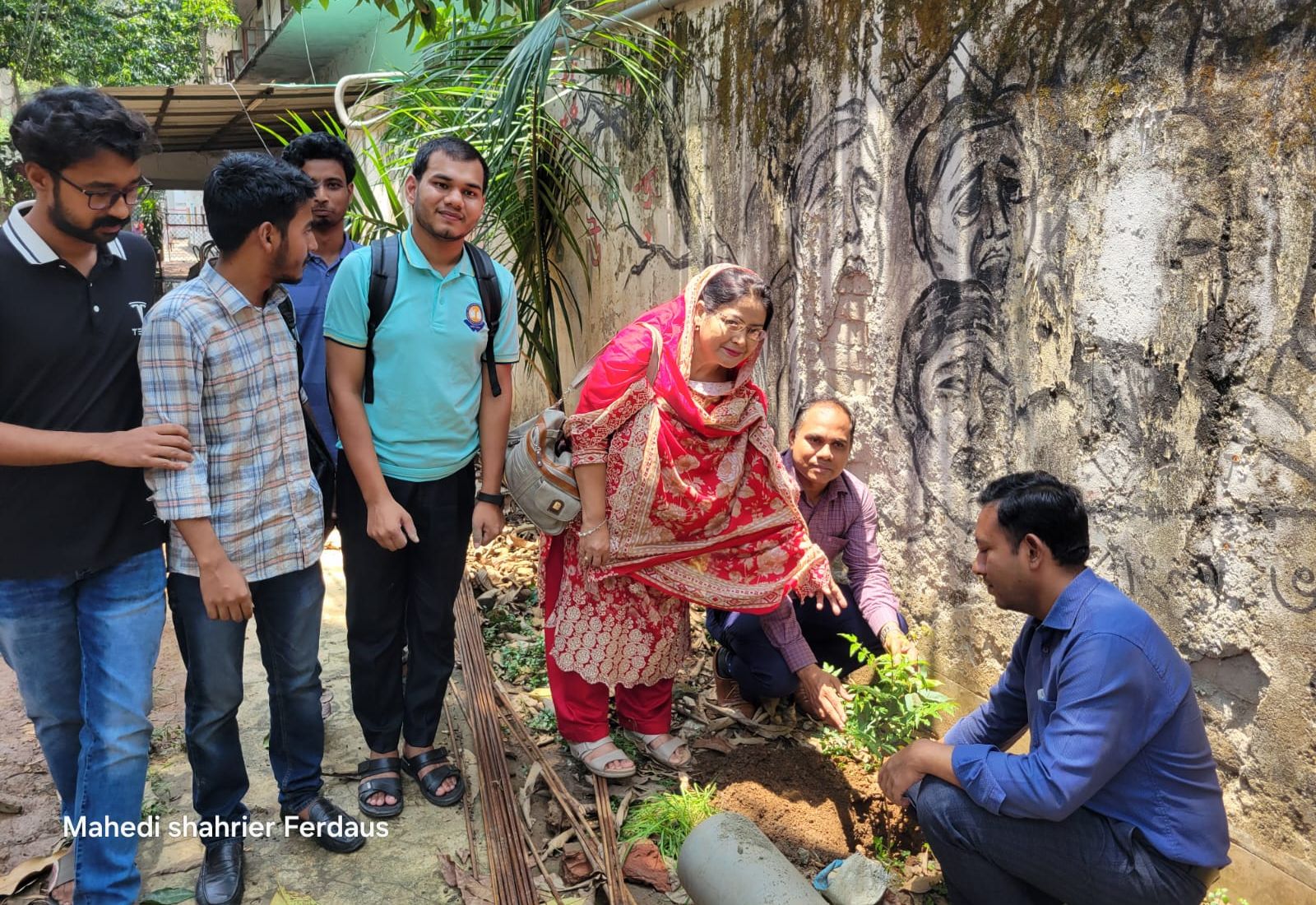তিতুমীর কলেজের ৫৮তম প্রতিষ্ঠাবার্ষিকীতে বৃক্ষরোপণ